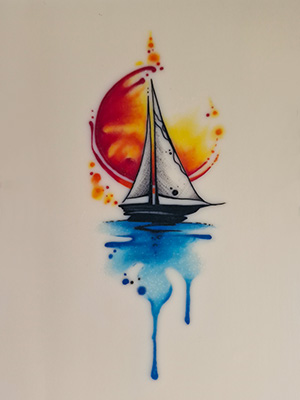 آموزش-تتو-واترکالر